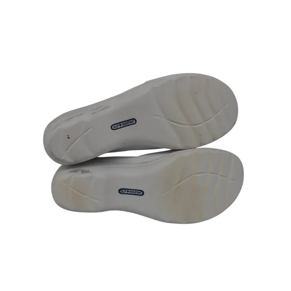 Nurse Mates Women's Slip-On Kate Slip-Resistant Work Shoes White Size 7.5M - Picture 6 of 9